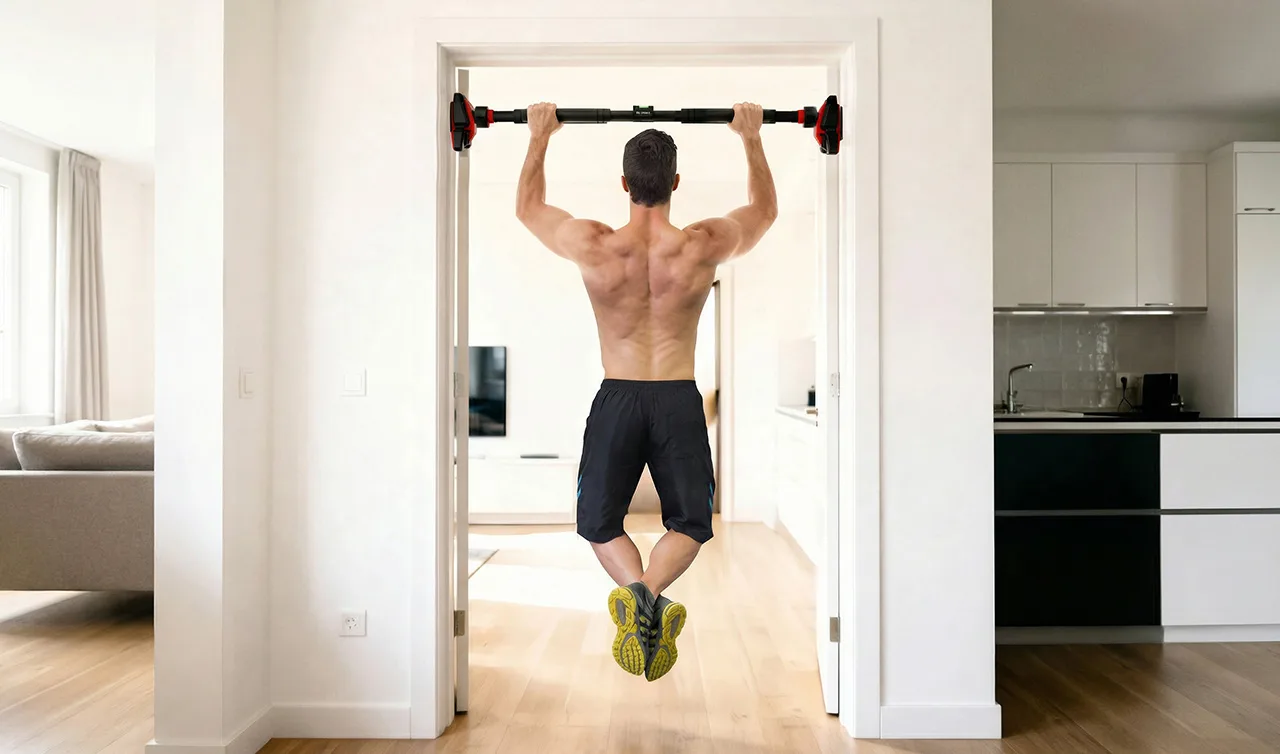 Trening siłowy w domu – jak wykorzystać hantle, kettlebell i drążek do podciągania